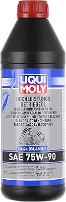 High performance gear oil Liqui Moly SAE 75W-90 1L (GL4+).. Experience the ease of modern shopping with DIAYTAR NIGERIA's vast selection and quick delivery service.