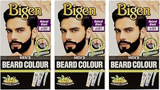 3 x Bigen Beard Color for Men | Ammonia -free formula with aloe vera extract and olive oil - 101 Natural black.. DIAYTAR NIGERIA: Where quality meets affordability, with thousands of products delivered in less than 8 days.