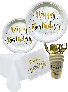 61 Pieces Happy Birthday White Birthday And Gold.. From Lagos to Kano, DIAYTAR Nigeria delivers across Nigeria in days.