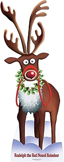 Star Catouts SC90 Official Cutting in Rudolph Carton The Red Nose Perfect Christmas Decoration for Caves and Festive Disputes, including stores 183 cm high.. From essentials to electronics, DIAYTAR Nigeria ships your order in no time.