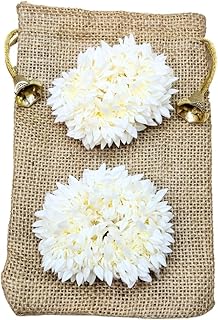 Ghagra darling bracelet, Ghagra Indian wedding bracelet, Floral Indian wedding jewelry, Mogra Ghagra, Ghagra Elastic Jute Package 2 "(Flower).. DIAYTAR NIGERIA: Where shopping is a pleasure with affordable prices and reliable delivery service.