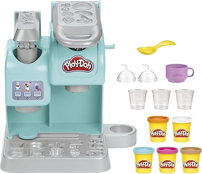 Play-Doh Kitchen Creations Set of colorful coffee game with 5 colored construction blocks, coffee toy at coffee for children 3 years old and more, non-toxic.. DIAYTAR NIGERIA provides endless shopping possibilities with affordable prices and prompt delivery service.