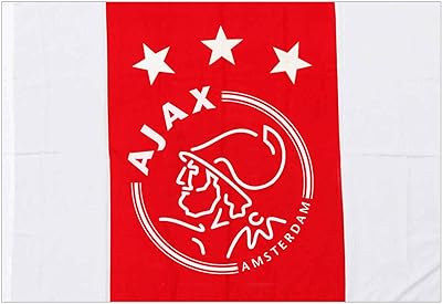 AJAX AMSTERDAM official giant flag with football badge (150.. DIAYTAR NIGERIA brings the marketplace to every Nigerian home with affordable prices and quick delivery.