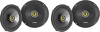 Kicker (4) 46CSC654 CSC65 6.5 inches 6-1/2 inch 300W 4 Ohm Coaxial car speaker.. DIAYTAR NIGERIA: Where shopping is affordable, selection is vast, and delivery is always reliable.