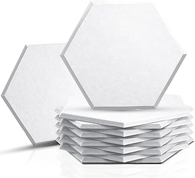 Sonic Acoustics Lot of 12 hexagonal acoustic panels 14 "X 12".. Discover shopping reimagined with DIAYTAR NIGERIA's extensive catalog and 5-8 day delivery service.