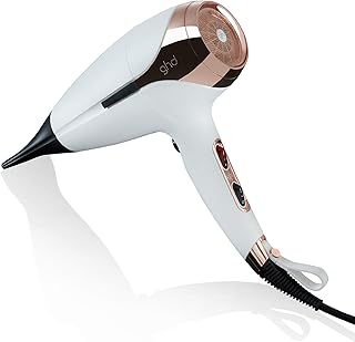GHD Helios hairdryer-white, professional hairdryer, powerful air flow, fast and controlled styling, 30 % more shine.. Discover why thousands choose DIAYTAR NIGERIA for affordable products delivered in less than a week.