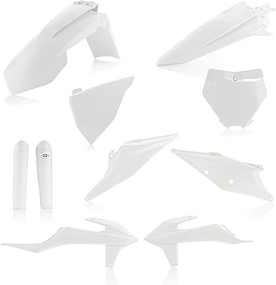 Kit Complete Plastique KTM - SX / SX-F / 90-F 125-450-19-22-Blanc.. DIAYTAR NIGERIA brings the market to your fingertips with affordable prices and swift delivery services.