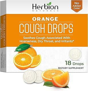 Herbion Naturals drops against orange flavor cough 18 pieces, an anesthetic that relieves cough, soothes the sore throat and dry mouth and relieves bronchial irritation... DIAYTAR NIGERIA: Where affordability meets variety in Nigeria's most comprehensive online marketplace.