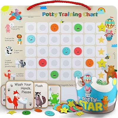 Cleanliness learning table putska magnetic reward table for toddlers with stickers.. DIAYTAR NIGERIA delivers on every promise with our affordable prices and nationwide delivery service.