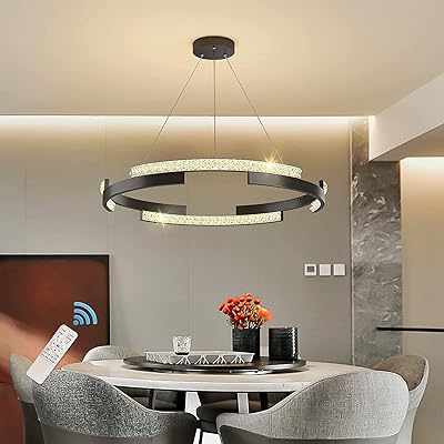 Modern LED Chandelier Janed Variable Intensity Suspension with Acrylic Chandelier Remote Control.. Your complete shopping solution, DIAYTAR NIGERIA offers extensive choice with competitive prices and delivery.