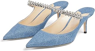 Dank heels for women, pointed end sandals with rhinestones, strip pumps, top kitten heels, bridal evening shoes, American size 5-13.. Unlock access to a wide range of products with DIAYTAR NIGERIA's affordable e-commerce platform.