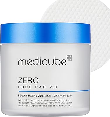 Medicube Zero Pore Pad 2.0 | 70 sheets | AHA+BHA for the care of pores and pimples | Sweet exfoliation | without sulfates or parabens.. Skip the traffic, shop online — DIAYTAR Nigeria brings it to you.