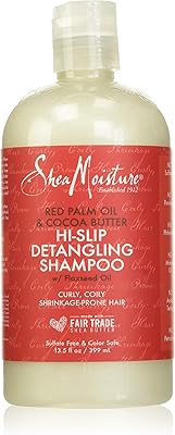 Shampoo and conditioner detangling Shea Moisture Hi Sleep with red palm oil and cocoa butter for unisex, 400 ml, white.. You choose it, we deliver it — DIAYTAR Nigeria makes shopping easy.