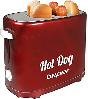 Hot Dog Pepper BT.150Y machine with 5 cooking levels, vintage design, plastic, 750 watts.. Shop smart, shop DIAYTAR - Nigeria's most affordable e-commerce platform with nationwide delivery.