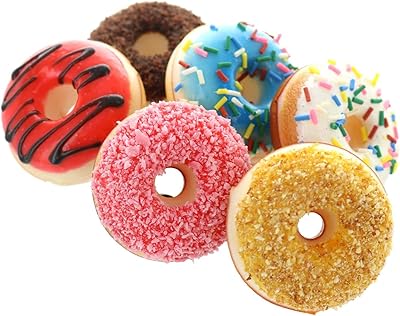 False flavored donuts 6 pieces false model of realistic dessert cake.. Shop with intention at DIAYTAR NIGERIA, offering thousands of products at budget-friendly prices.