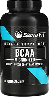 Sierra Vit BCAA micronized (500 mg, 240 vegetarian capsules).. DIAYTAR NIGERIA makes every shopping desire a reality with affordable prices and delivery in 5-8 days.