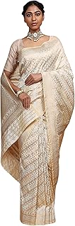 Sari woven in banana silk for women | Indian ethnic gift, traditional wedding light with unwanted blouse.. DIAYTAR NIGERIA combines extensive product options with budget-friendly prices, delivered in 5-8 days.