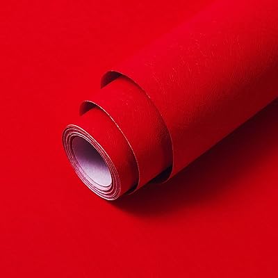 Wallpaper to take off and glue red 15.7 "x 196", removable sticker wallpaper in red silk relief.. Experience shopping freedom with DIAYTAR NIGERIA's comprehensive marketplace delivered within 8 days.