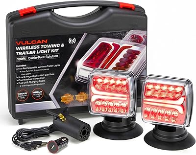 Vulcan wireless LED lighting kit for trailer towing, trucks, trailers, SUV and boats.. From daily deals to exclusive products — DIAYTAR Nigeria has you covered.