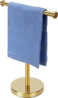 Calitro towel holder in golden stainless steel Sus304 (gold).. Transform your shopping experience with DIAYTAR NIGERIA's vast product selection delivered at unbeatable prices.