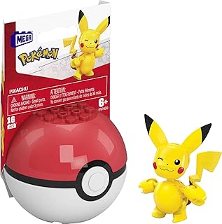 Constrix mega Pokemon Pikachu construction set, children's construction toys [Amazon exclusivity], multicolored, GVK60.. DIAYTAR NIGERIA combines affordability with convenience, delivering your purchases within 5-8 days.
