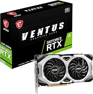 MSI GeForce RTX 2060 Ventus 12G OC - 12 GB GDDR6, 1680 MHz, PCI Express X16 3.0, 192 bits, 3x DP V 1.4A, HDMI 2.0b (supports 4K).. One platform, all your needs — DIAYTAR Nigeria delivers quickly.