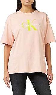 Short sleeve t-shirt with iconic logo for women.. Shop the future with DIAYTAR NIGERIA - thousands of products, unbeatable prices, delivery within a week.