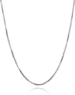 Extra long necklace in 1.2 mm sterling silver - 26 ", 32", 34 ", 38.. Get unbeatable value on every order with DIAYTAR Nigeria.