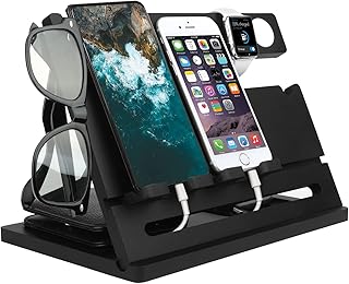 Wooden loading support for double phone, gray, keychain, wallet, watch, organizer for men, wife, dad, birthday gift for dad, compatible with iPhone iPhone AirPods.. Transform how you shop with DIAYTAR NIGERIA's vast selection and budget-friendly delivery options.