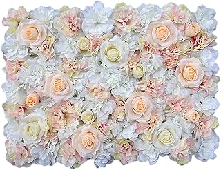 YngjuenCp Wall decoration of artificial flowers 24 "x 16" Silk flower painting wall decoration for the house, party, wedding, Christmas festival, photo background (color: 04).. Navigate through thousands of products at pocket-friendly prices with DIAYTAR NIGERIA's easy-to-use platform.