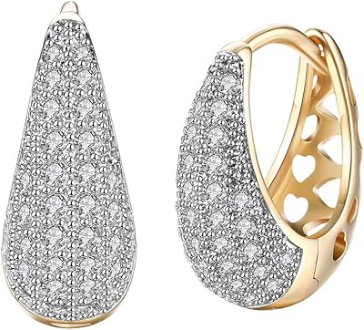 Classic Ear Crystal Earms Swarovski Yellow Chimes, Metal Clip Plated for Women, Elegant Creole earrings.. DIAYTAR NIGERIA: Bridging the gap between consumers and quality products with affordable nationwide shipping.