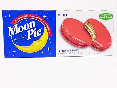 Moon Pie Minis - Strawberry (110 calories) 6 ct... Great products, lower prices, fast delivery — DIAYTAR Nigeria has it all.