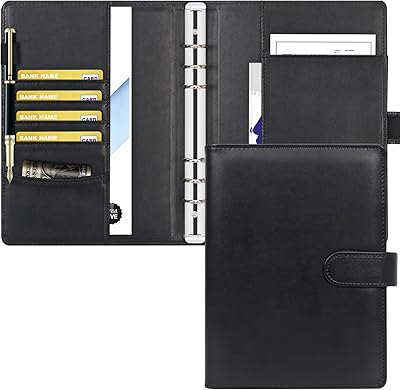 A5 leather binder, ring for 6 -rings notebook for A5 filling paper (black interior paper not included).. Your digital shopping companion, DIAYTAR NIGERIA offers exceptional value with delivery in less than 8 days.