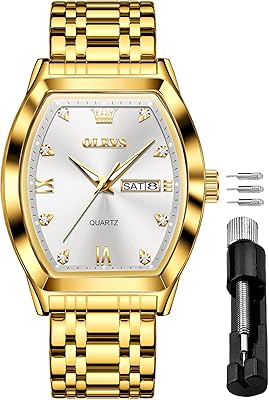 Luxury Men's Watch with Diamond, Analog Motif, Quartz Movement, Date display, Stainless Steel, Water Resistant.. Everything you want, delivered fast — DIAYTAR Nigeria does it better.