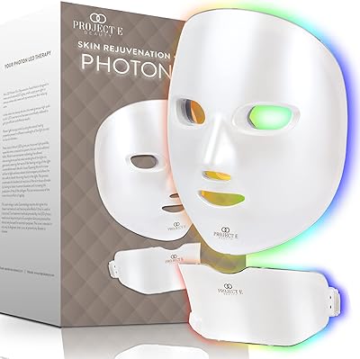 IBEAUTY Photon Project mask to rejuvenate the skin, face and neck | Wireless photon with LED light for red, blue and green light therapy in 7 colors to treat signs of aging and eliminate spots and wrinkles.. Find quality and variety without breaking the bank — only on DIAYTAR Nigeria.