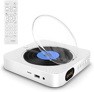 Portable CD player with Bluetooth, Wall CD music player with integrated hi-fi speakers, with dust/LED screen, Bluetooth and FM radio speakers, CD support, USB, TF, Entrance to.. DIAYTAR NIGERIA combines affordability, variety, and convenience with nationwide delivery services.