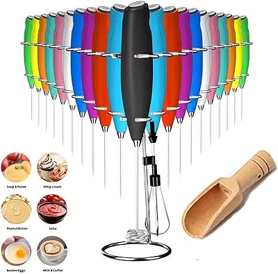 Drinking mixer powered by portable electrical milk froth battery with stainless steel support Cappuccino Coffee with bulletproof milk.. DIAYTAR NIGERIA brings a world of products to your fingertips with affordable prices and quick delivery.