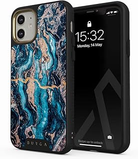 Burga Mobile Cover Compatible with iPhone 11 Crystal Marble Sarcelle Turquoise Cute but Solid.. Shop for everything you need at DIAYTAR NIGERIA, with budget-friendly prices and quick delivery.