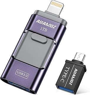 OMOZ 1 TO external USB key for iPhone, iPad and Android computer (dark purple).. DIAYTAR NIGERIA makes online shopping accessible with our budget-friendly prices and reliable shipping.