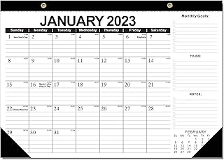 Monthly office calendar 2023-2024 for and wall with corner protections.. Nigeria’s trusted store online — DIAYTAR Nigeria never disappoints.