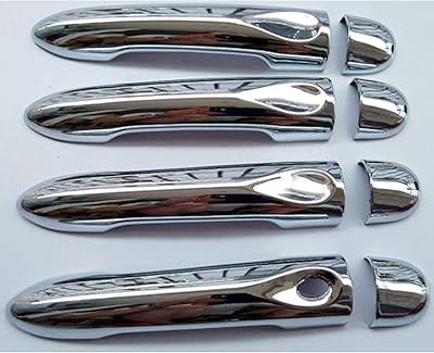 Car door handle cover for Renault Fluency 2011+, chrome plastic cover.. Shop smarter with DIAYTAR NIGERIA's comprehensive catalog and budget-friendly 5-8 day delivery.
