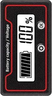 Battery capacity counter, 12-84 V, 2 modes, battery voltage indicator for electric vehicles, white.. Shop confidently with DIAYTAR NIGERIA, offering affordable prices and reliable delivery within a week.