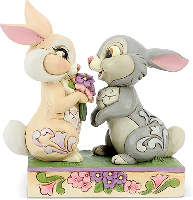 Enesco Disney Traditions Jim Shore Bambi Panpan and Blossom Bunny, 4 inches, multicolored.. Looking for quality and speed? You’ll find both at DIAYTAR Nigeria.