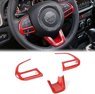 3-room car, interior accessories for Jeep Renegade 2015-2020, for Jeep Compass 2017-2020 (Red).. From phone accessories to home decor — DIAYTAR Nigeria ships it fast.