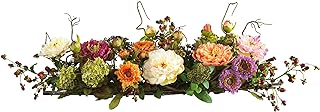 4665 Silk flower arrangement of small almost natural mixed peonies, 26 "x 8" x 7 ".. Whether you're in Lagos, Abuja, or anywhere in between, DIAYTAR Nigeria ensures your online shopping experience is smooth, affordable, and fast.
