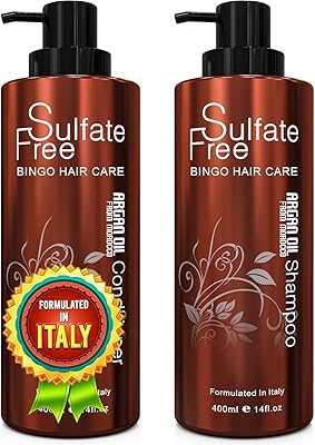Shampoo and conditioner set with organic Moroccan argan oil and without.. DIAYTAR NIGERIA delivers happiness in 5-8 days with our affordable and diverse product range.