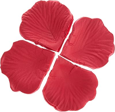 Sweet dark pink artificial rose petals for wedding festival decorations, 1000 pieces.. DIAYTAR NIGERIA brings affordable shopping to your fingertips with reliable delivery in less than 8 days.