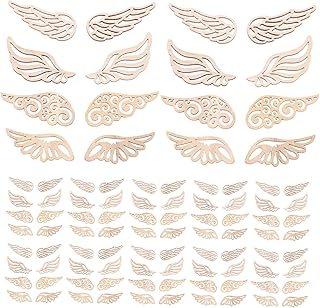 Angel wing cutouts 80 pieces Curuse Wood Painting Wood Painting Wood Wood Wood DIY Coloring Patch Wood Patch DIY Drawing Ailes In Wood Wood Falls.. Experience budget-friendly shopping at DIAYTAR NIGERIA, Nigeria's premier online marketplace with quick delivery.