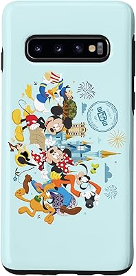 Blue shell for Galaxy S10 Walt Disney World Mickey and her friends 50th birthday.. Enjoy the simplicity of shopping with DIAYTAR NIGERIA, offering vast choices delivered in just 5-8 days.