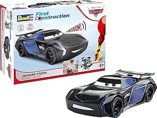 Revel Disney Cars First Jackson Storm 00921 (Light and Sound) Scale 1:20, Black.. More than a store — DIAYTAR Nigeria is your shopping partner.